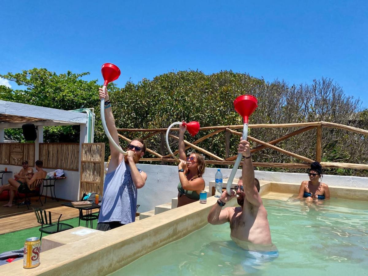 Why Not Rooftop Party Hostel Playa del Carmen Ngoại thất bức ảnh